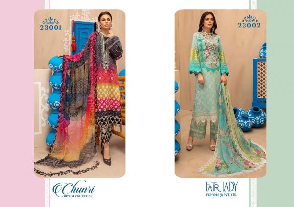 Fair Lady Chunri Cotton Embroidery Pakistani Salwar 